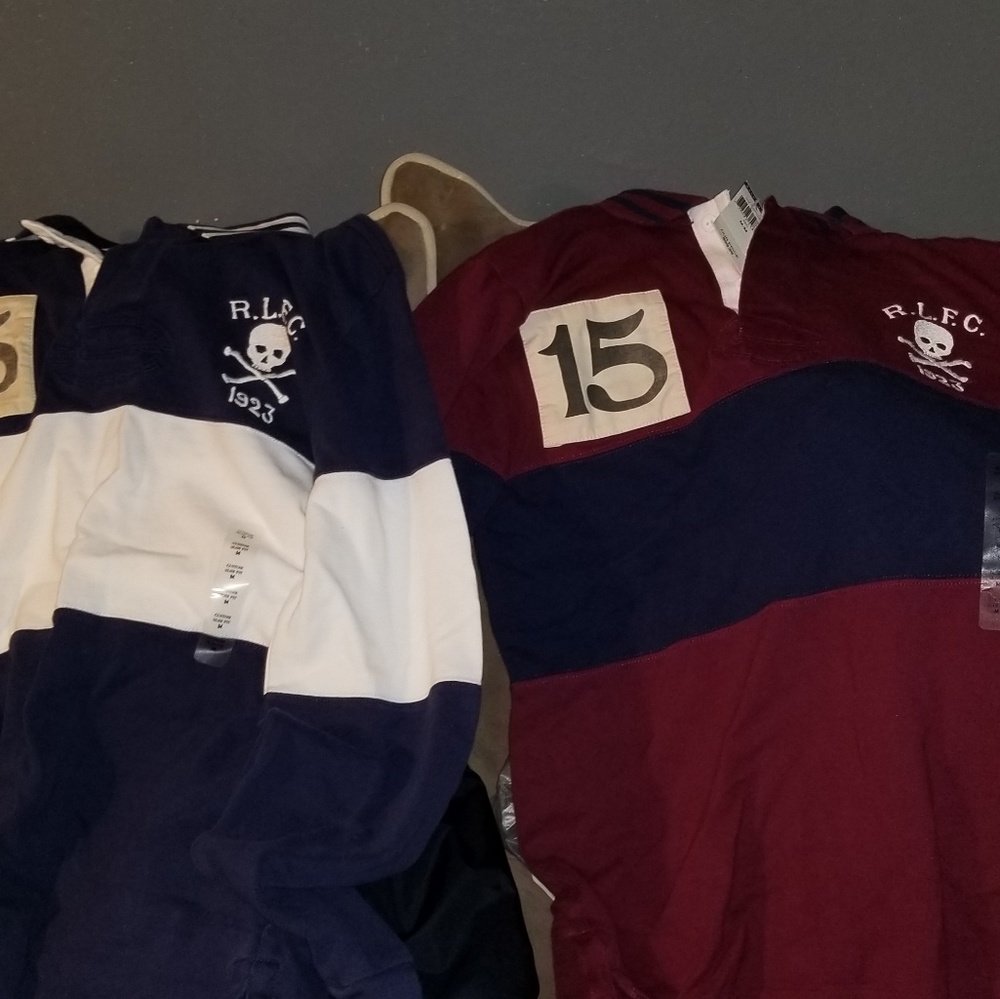 Rugby polo shirts